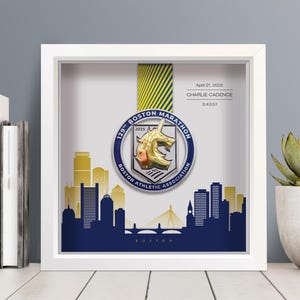 Gepersonaliseerde medaillelijst Boston Marathon