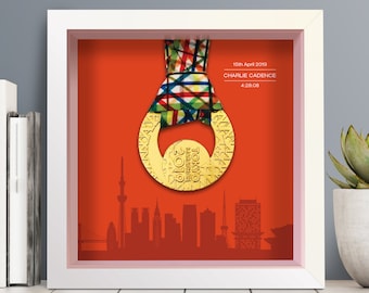 Tokyo Marathon Personalised Medal Frame