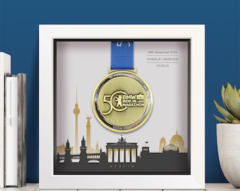 Berlin Marathon Personalised Medal Frame 24