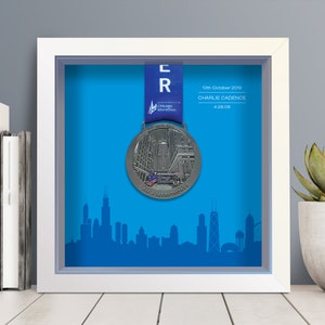 Chicago Marathon Personalised Medal Frame
