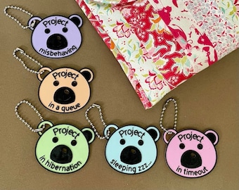 Project Bag Tags - Multicoloured