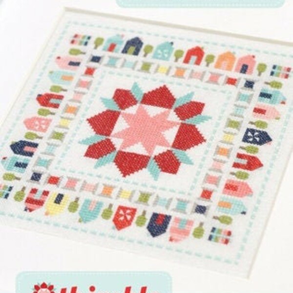 Stitchville by Thimbleblossoms Thread Pack/Aida and Thread Pack