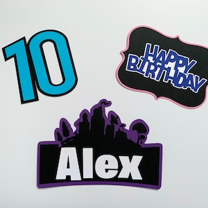 Gamer birthday centerpiece