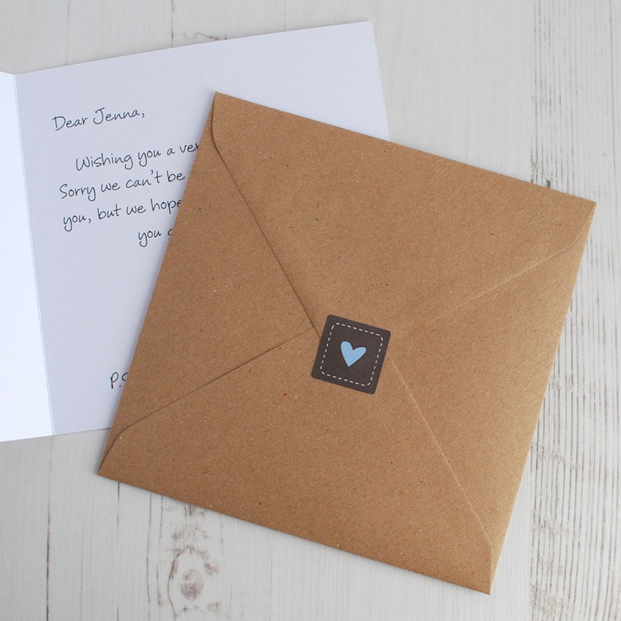 Card Sent Direct Service With Printed Message sent to UK Etsy