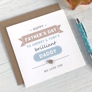 Tarjeta tipográfica para el Día del Padre