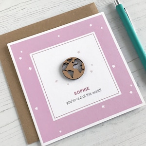Personalised Friend Palentine Card | Out Of This World