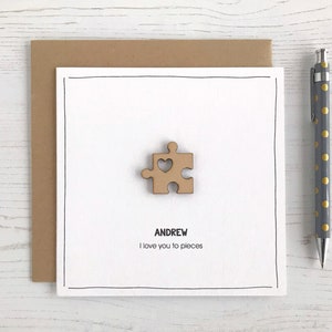 Valentijnskaart puzzelstukjes | Perfecte pasvorm | Voor elkaar gemaakt