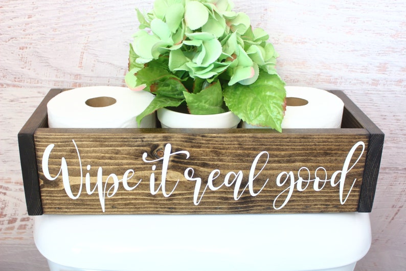 Toilet Paper Holder Bathroom Decor image 0