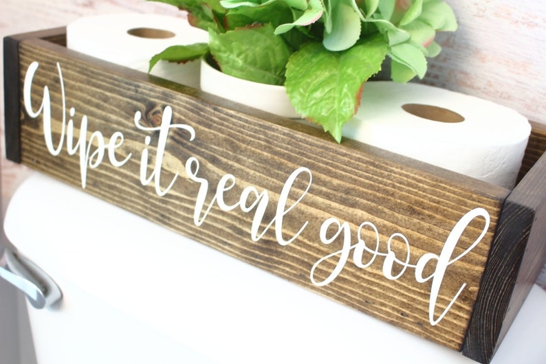 Toilet Paper Holder Bathroom Decor image 6