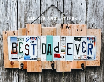Christmas Gift for Dad Best Dad Ever Sign Best Dad Ever Father&#39;s Day Gift for Dad Decor for Man Cave Gift for Men Unique Gifts for Dad