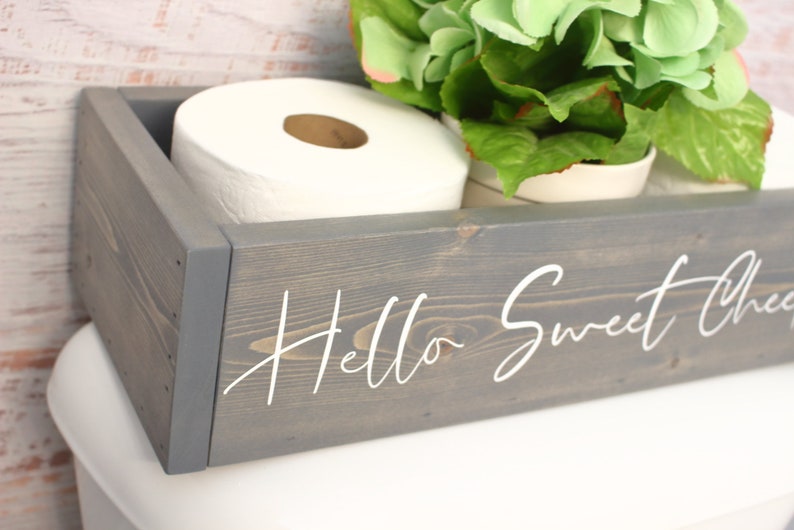 Toilet Paper Holder Bathroom Decor image 7