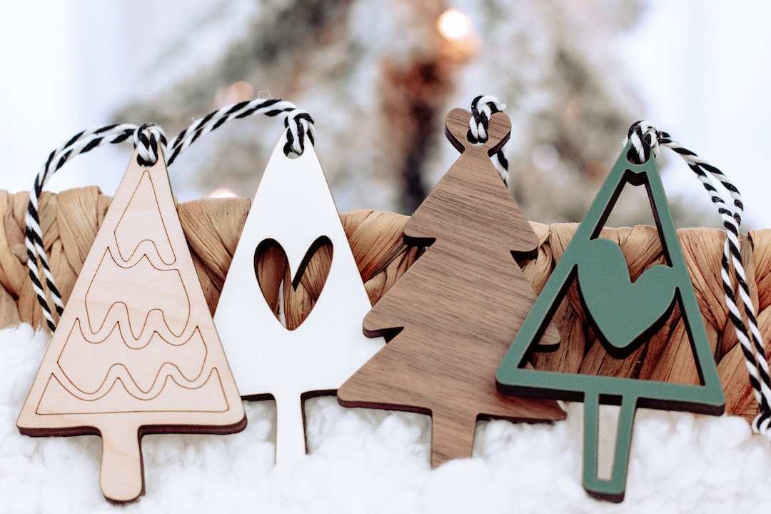 Set of 16 Christmas Tree Ornament Boho Christmas Ornaments - Etsy