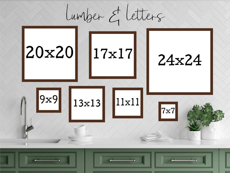 Kitchen Wall Decor Rustic Kitchen Signs Black and White Kitchen Decor Modern Farmhouse Signs For Kitchen Dining Room Wall Decor image 6