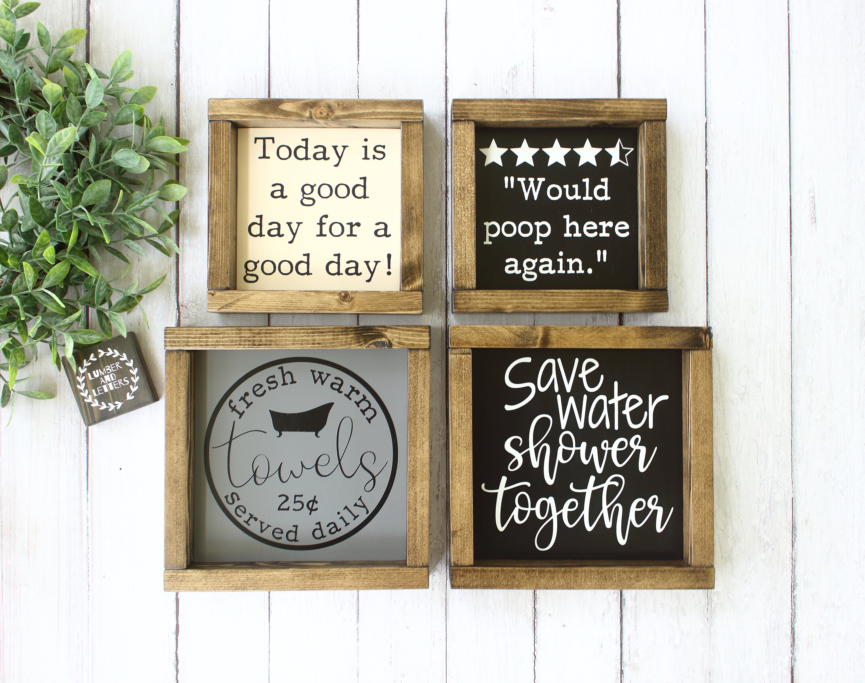 Farmhouse Bathroom Wooden Wall Decor Restroom Humor Sayings Freestanding Quarter Bathroom Mini Blocks Decorations Set of 3 Zingoetrie Funny Bathroom Signs Farmhouse Bathroom Wooden Wall Decor Restroom Humor Sayings Freestanding Quarter Bathroom Mini Blocks Decorations Set of 3 Zingoetrie Funny Bathroom Signs