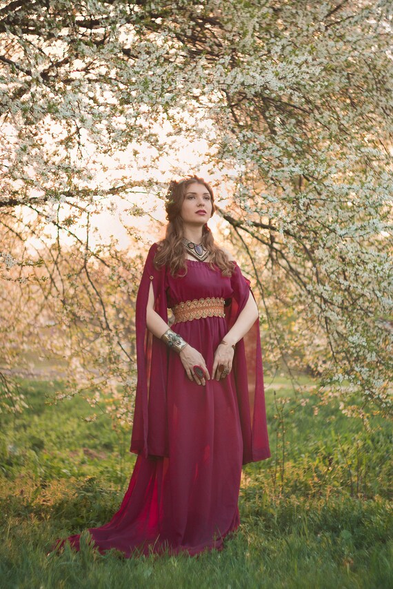Ancient Greek Dress Medieval Fantasy 