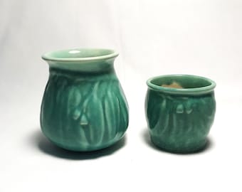 Vintage Australian Pottery Melrose Ware Vases c1930's