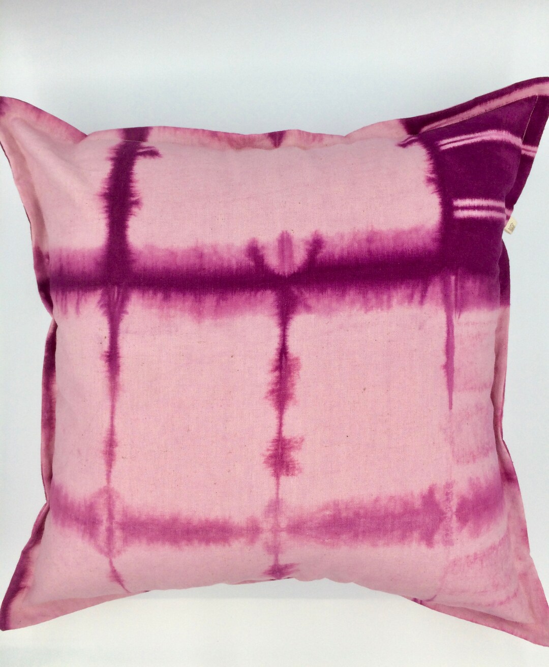 Green - Tie-Dye Cotton Shibori Cushion Cover