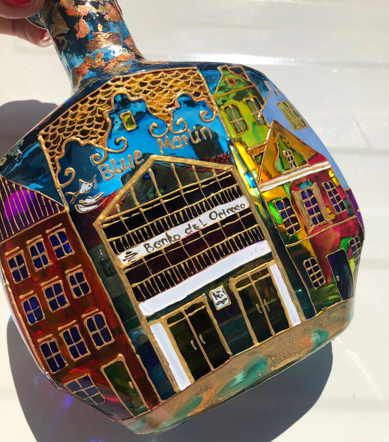 Bottles to Order Stained Glass Bottle This Listing is a Etsy