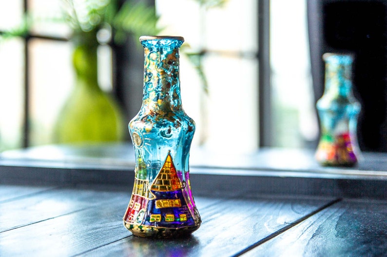 Bottles to Order Stained Glass Bottle This Listing is a Etsy