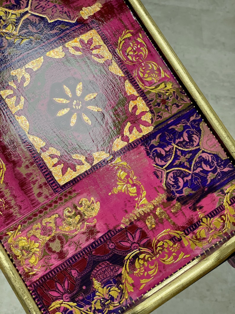 Custom Pink Folding Table Breakfast Tables With Legs Laptop Etsy