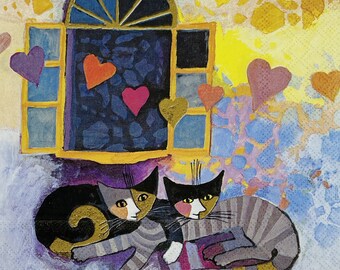Kas Home Katzen-Schlüsselhalter Aus Holz – Wandhalterung Mit 5 Haken, Rustikale Deko Für Diele & Wohnzimmer, 41,9 X 14 Cm