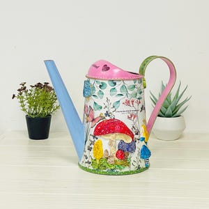 Metal watering can Alice in Wonderland, Pre order, Decorative watering can, Alice water can, Garden lover gift, Gift for mom