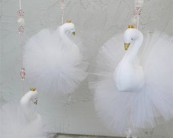 Bebé móvil, bebé móvil niña, bebé móvil cisne, bebé móvil niña habitación, guardería bebé móvil, guardería móvil niña, decoración de la guardería del cisne