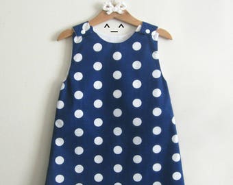 Girl's dress , child's dress , baby dress , cotton dress , french dress