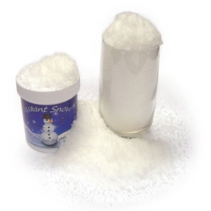 Let It Snow Instant Snow Powder for Cloud Slime Artificial Fake