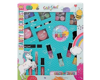 Chit-Chat Unicorn Beauty Blockbuster Box Eyes Lips & Nails Make-Up Girls Gift Set