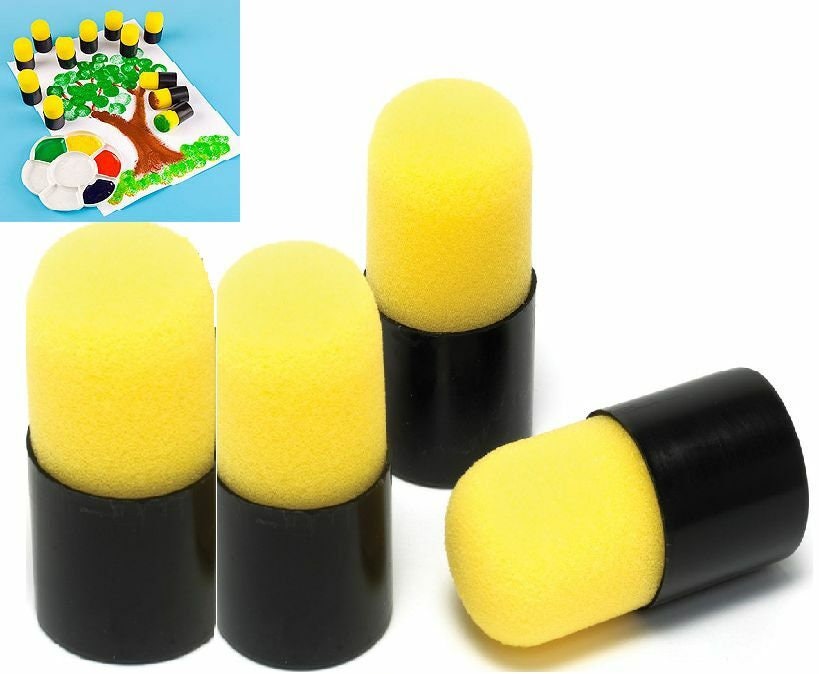 Major Brushes Foam Roller Paint Brushes Assorted Patterns and