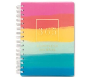 A5 Diary Journal Organiser 365 Day Rainbow Happiness 2023