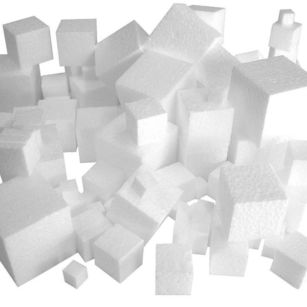 Polystyrene Cubes Pack 100