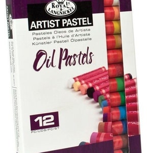 Royal & Langnickel Ölmalset Im Metalletui – 12 Farben (12 Ml), 2 Borstenpinsel, 1 Graphitstift – Starter-Set Für Ölmalerei