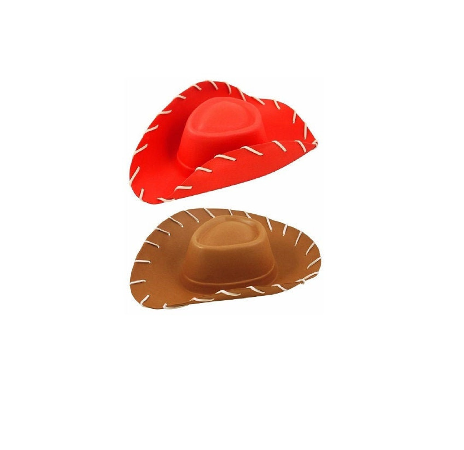 Adult Size Soft Foam Cowboy Hat Fancy Dress Party Costume Etsy UK