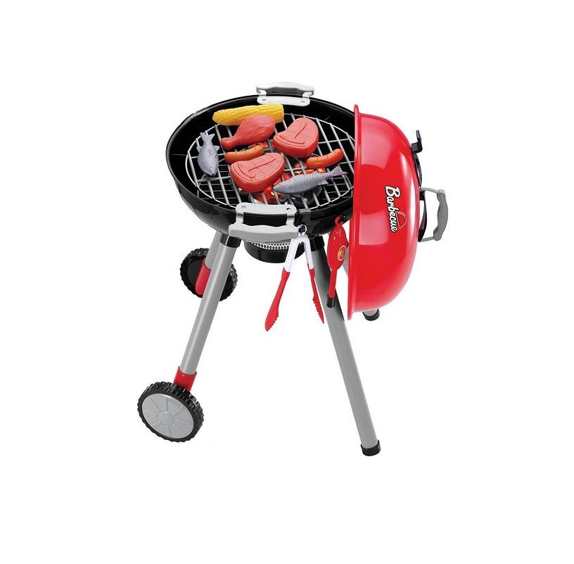 Childrens Pretend Barbeque Bbq Grill Role Play Toy Set With Etsy