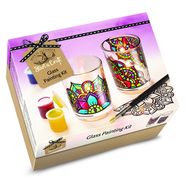 Start a Craft Glass Painting Kit