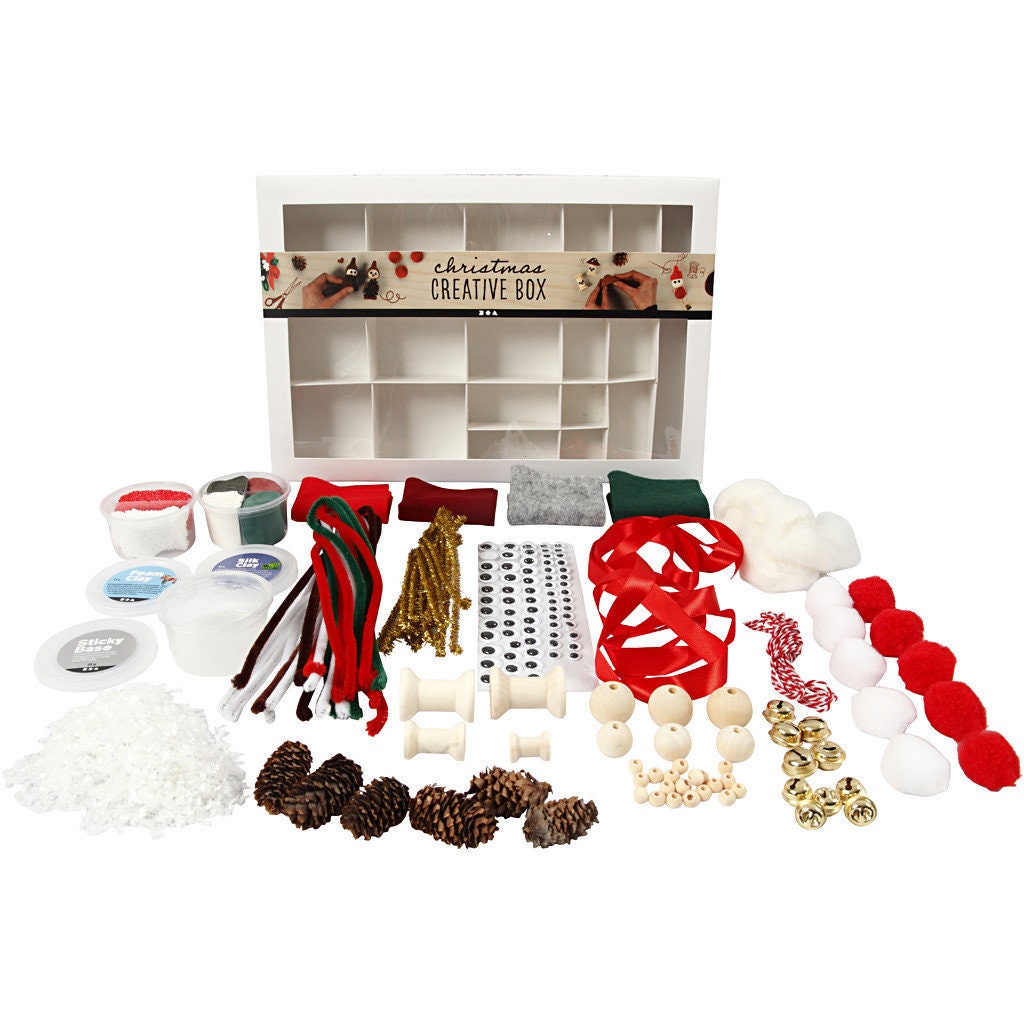 Make Your Own Christmas Decorations Creative Craft Box 54452 - Etsy UK