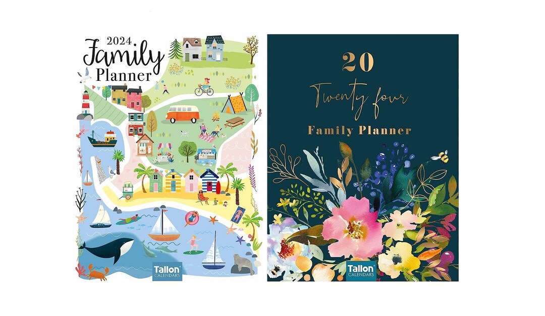 2024 Month to View 5 Column Family Wall Hanging Shopping List Etsy UK