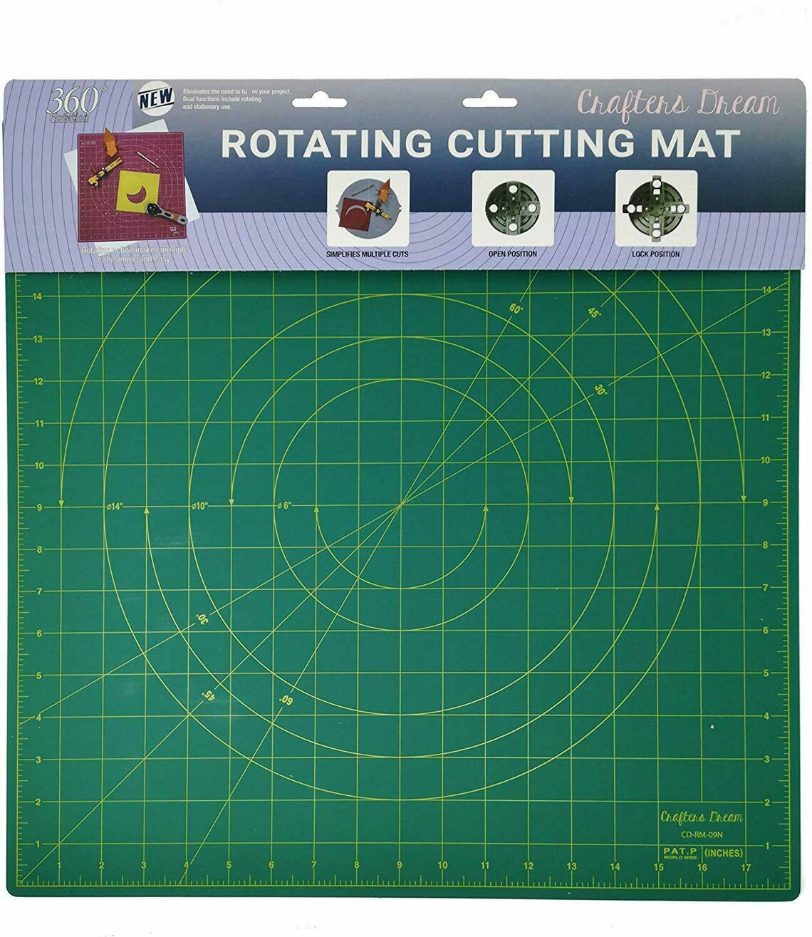 Crafters Dream 360 Degree Self Healing Rotating Cutting Mat | Etsy