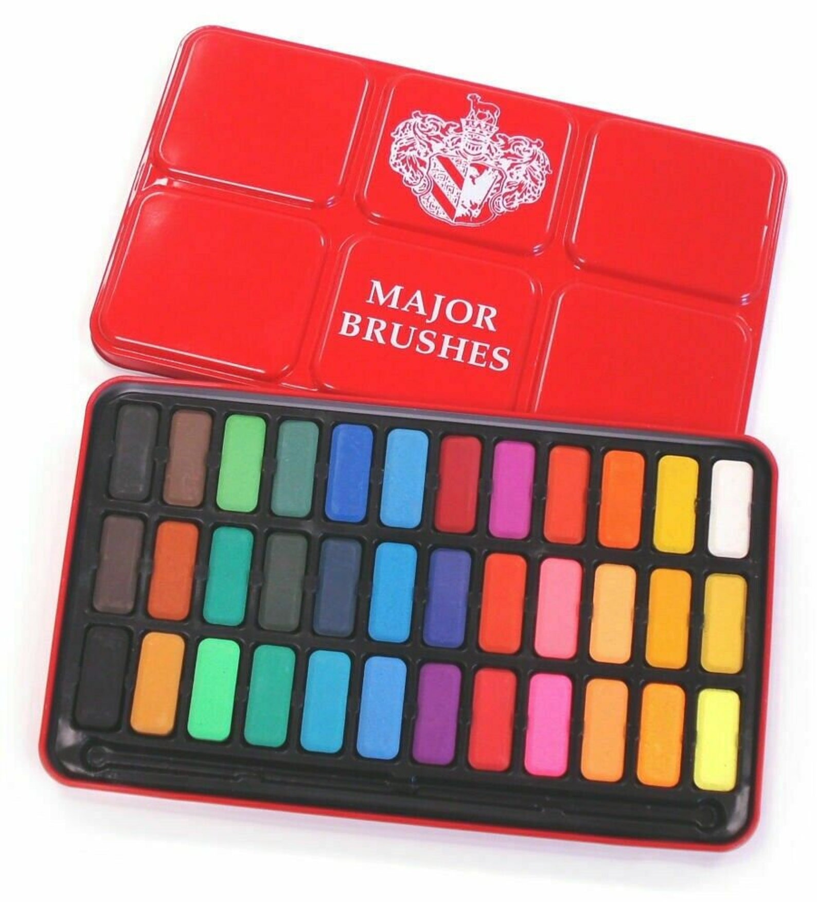 36 Colour Watercolour Paint Blocks Tin Set Artist Painting Etsy UK