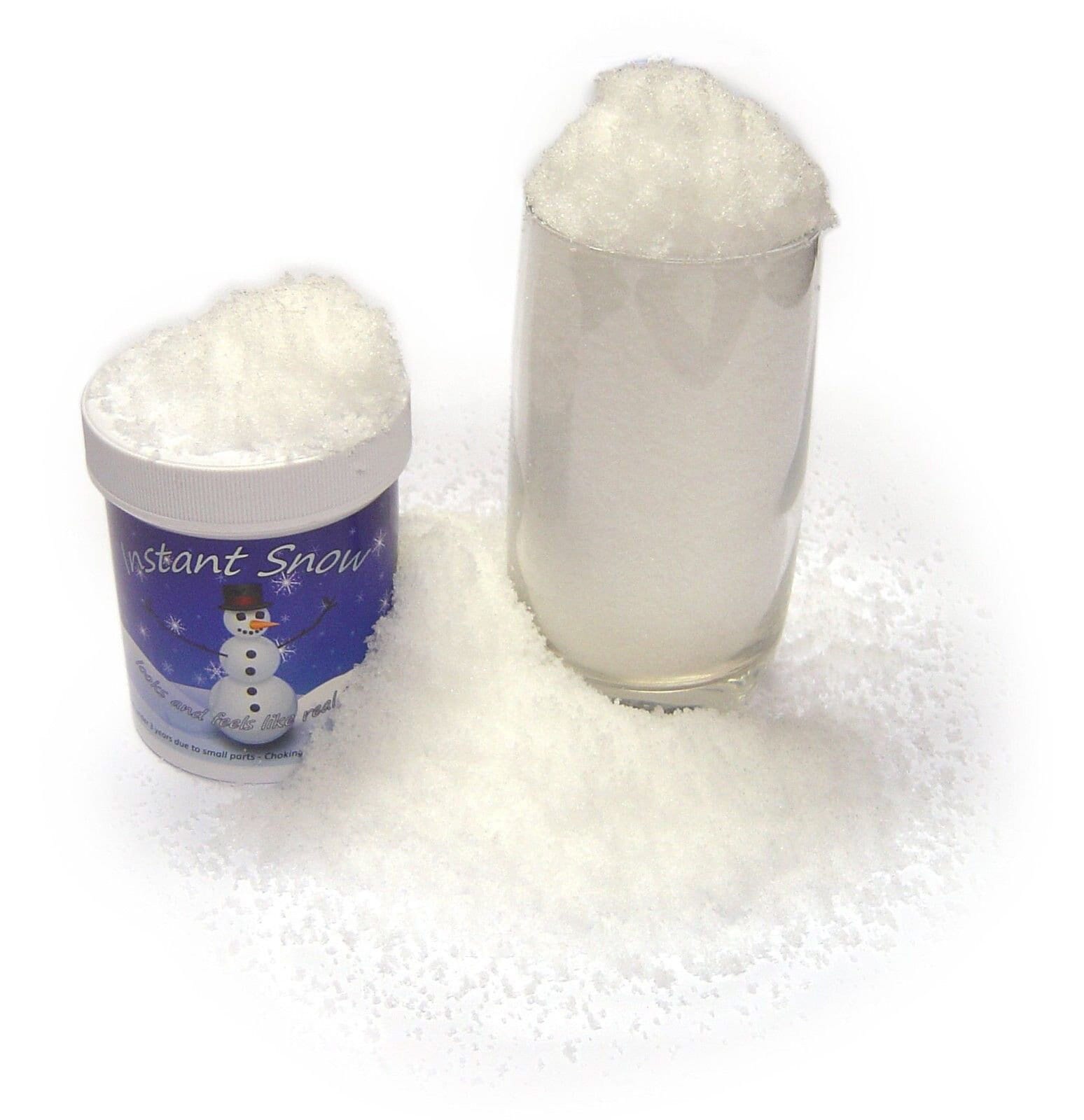 Fake Snow Powder Artificial Winter Instant Faux Snow Powder For