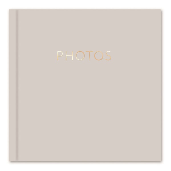 Classic Ivory Photo Album Holds 200 Slip In Photographs With Memo Section