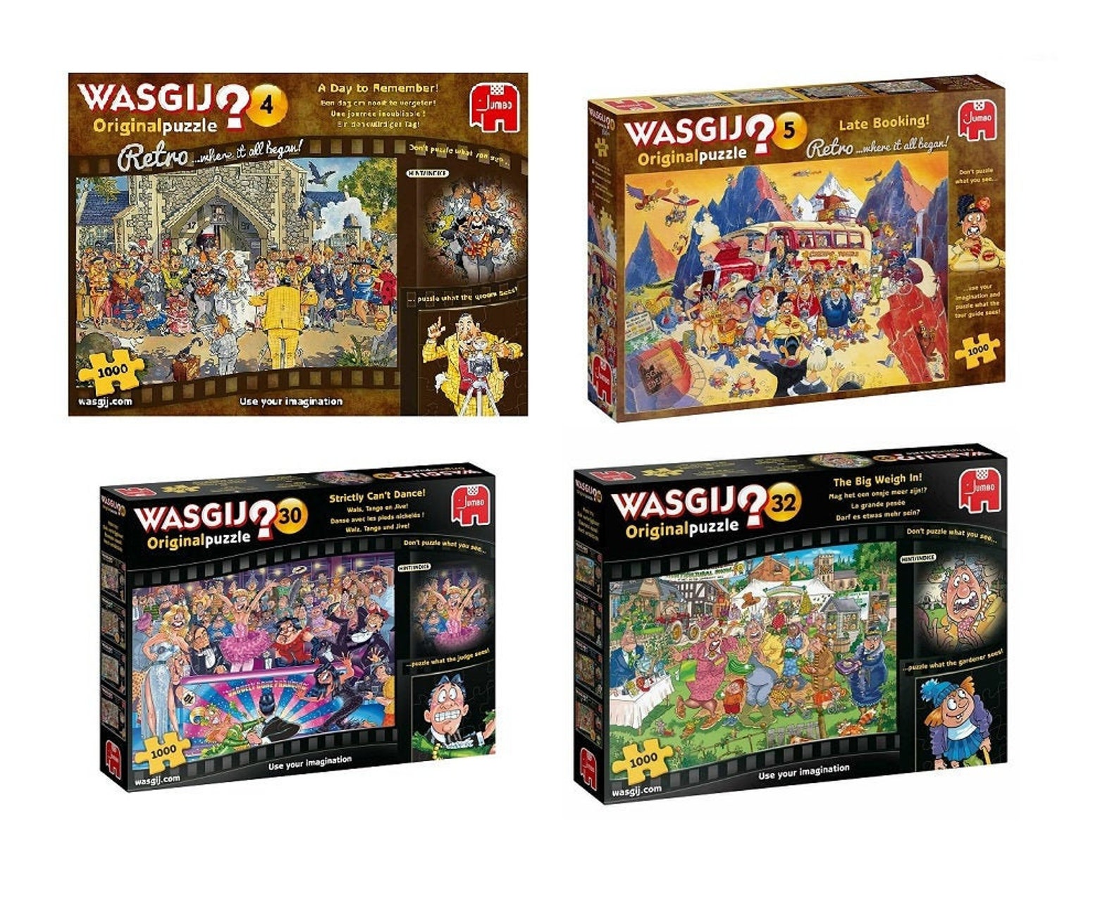 Wasgij Original 1000 Piece Jigsaw Puzzles Etsy