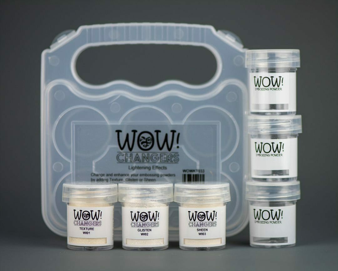 Wow Changers Lightening Effects Kit Embossing Powder Add Etsy UK