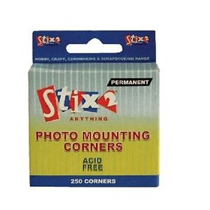 250 Clear Self-adhesive Photo Corners Clear Photo Corners Acid-free 