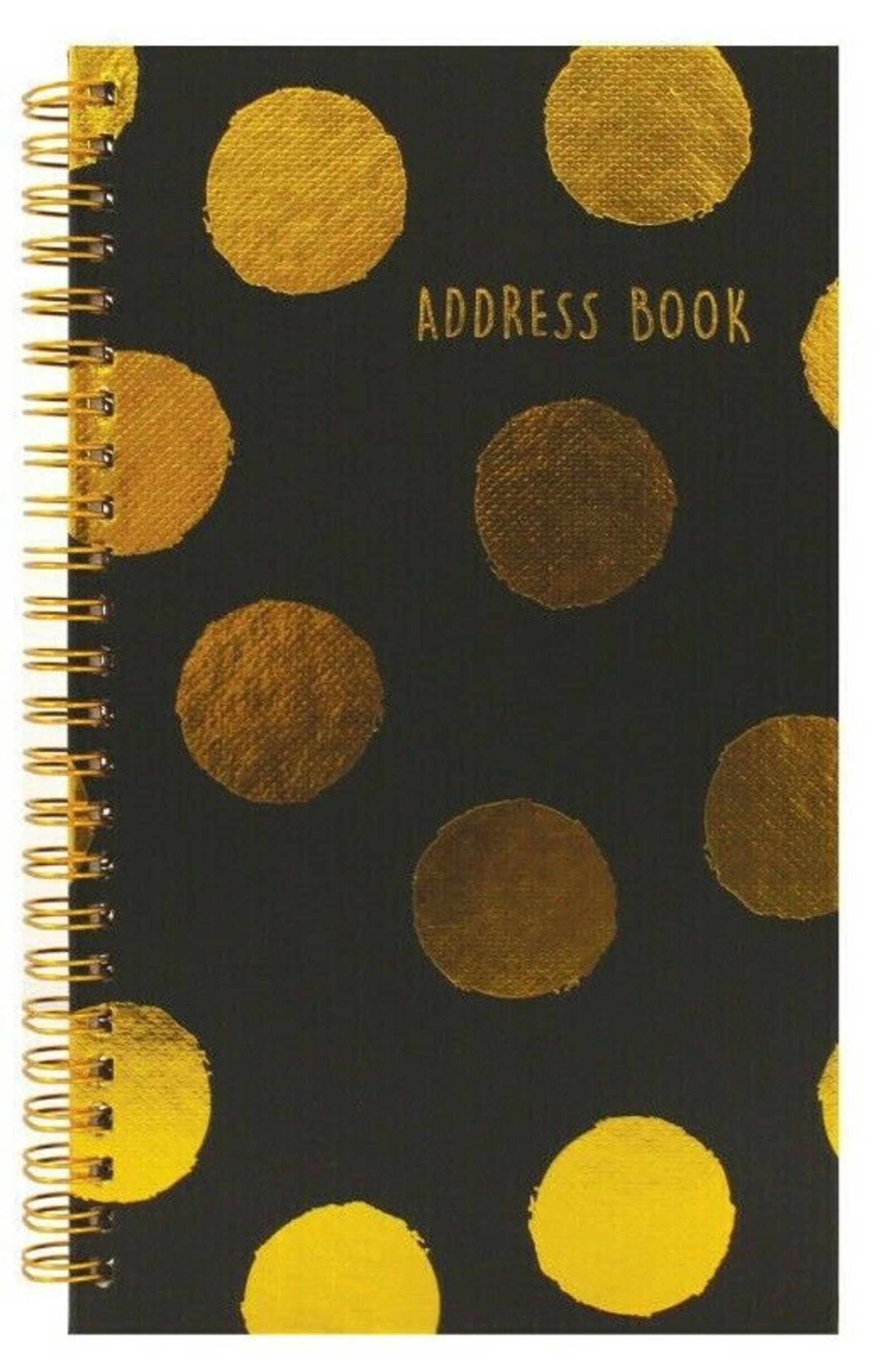 Large Slim Address Book Spiral Bound Home Office Telephone Etsy UK