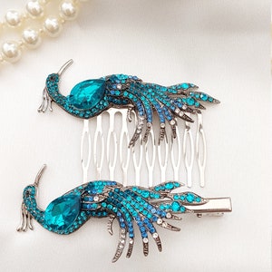 turquoise headpiece