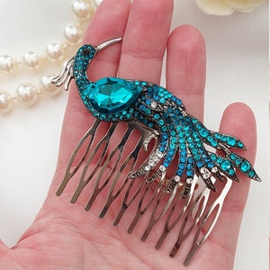 turquoise headpiece