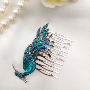 turquoise headpiece